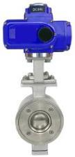 Falvoryn IP65/IP67 Explosion-Proof Stainless Steel V-Port Electric Ball Valve — Metal Seated for Water