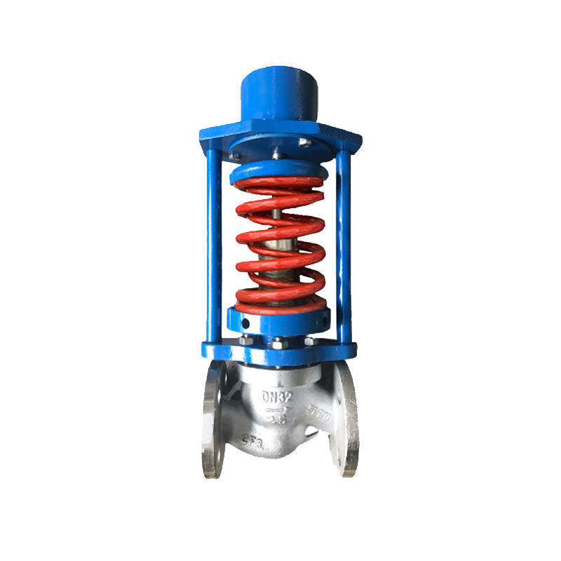 Falvoryn SS304/SS316 High-Temperature Self-Acting Pressure Control Valve — PN16 Flanged