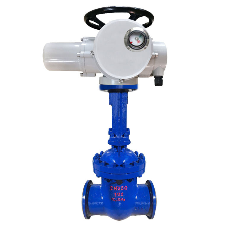 Falvoryn 4" Carbon Steel Welding-End Electric Modulating Gate Valve — Multi-Turn Actuator, 380V, Class 1500