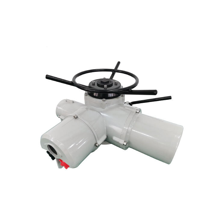 Falvoryn Insulated Multi-Turn Electric Actuator with Gearbox — 4–20mA Control