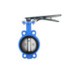 Falvoryn 2" Wafer Butterfly Valve — Polished Disc, EPDM Seat, Cast Iron Handle