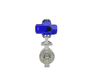 Falvoryn IP65/IP67 Explosion-Proof Stainless Steel V-Port Electric Ball Valve — Metal Seated for Water